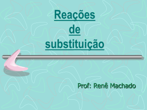 QO12- REAÇÕES de substituição.pps