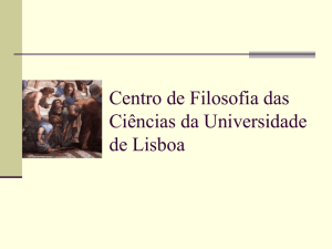 Slide 1 - CFCUL - Universidade de Lisboa
