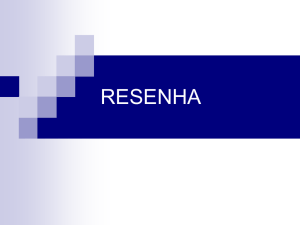 resenha - Grupos.com.br
