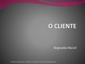 o cliente - IFSC Campus Joinville