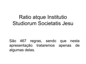 Ratio atque Institutio Studiorum Societatis Jesu