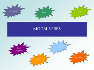 Modal verbs Ficheiro