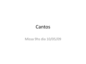 missa 100509 - dia das mães