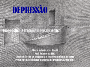 depressão - Associação Brasileira de Psiquiatria
