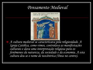 Pensamento Medieval