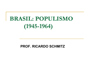 populismo - Rainha do Brasil