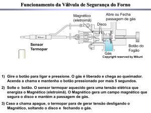 Como funciona a Válvula de Segurança do Fogão.pps