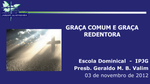 04/Novembro/2012, ministrada por Geraldo M.B.Valim, com o tema