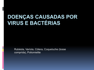 doenças calsadas por virus e bactérias