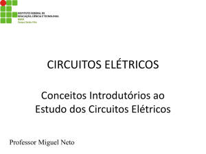 Metodologia para analise dos circuitos eletricos