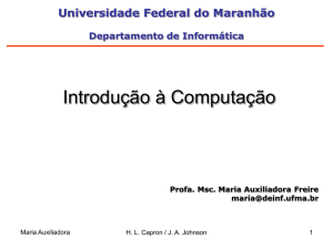 Slide 1 - DEINF/UFMA