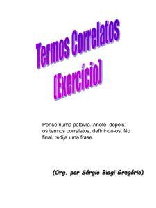Slide 1 - Sérgio Biagi Gregorio