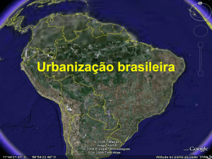 Urbanização brasileira