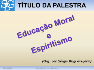 Slide 1 - Sérgio Biagi Gregorio