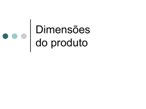 Dimensões do produto