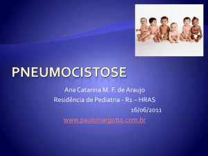 Pneumocistose - Paulo Margotto