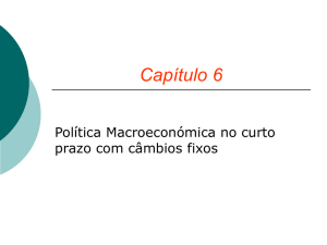 Capítulo 6-Politica Macro com câmbios fixosl