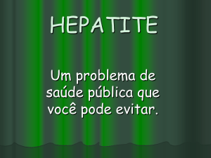 hepatite - Patologia Clínica