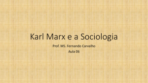 Aula 06 Karl Marx