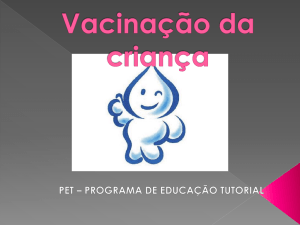 Vacinação da criança