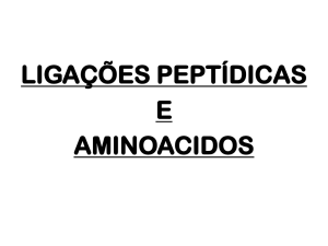 ligações peptídicas