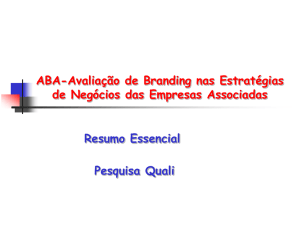 Slide 1 - Associação Brasileira de Anunciantes