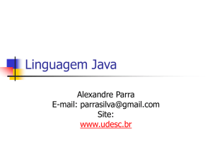 Linguagem Java