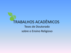 coleções pedagógicas do ensino religioso