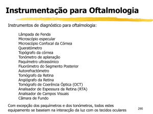 Instrumentação para Oftalmologia