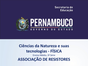 Associação de resistores