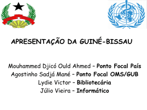 Apresentação da Guiné-Bissau - Espaço Colaborativo Eportuguêse