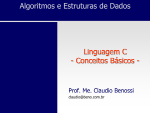 int - Prof. Ms. Claudio Benossi