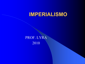 imperialismo/neocolonialismo