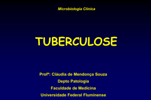 Infecções do Trato Respiratório Inferior (Tuberculose)