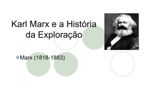 Karl Marx e a História da Exploração