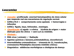 Leucemias - medicina | celular