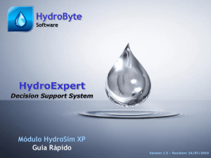 HydroSim XP Quick Reference 1.5