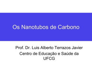 Os Nanotubos de Carbono
