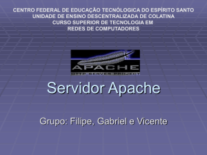 Apresentação_-_Servidor_Apache