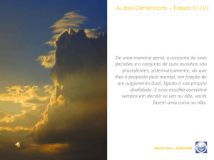 Autres Dimensions - Frases (31ª)