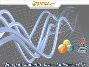 Apresentação do Mini-Curso Java para Web