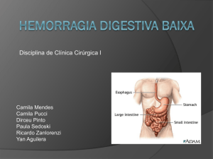 Hemorragia digestiva baixa