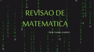 REVISAO DE matemática