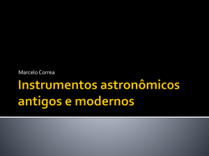 instrumentos astronimicos