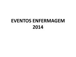 eventos enfermagem 2014