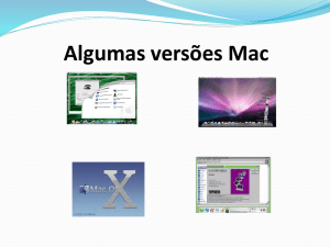 Versões Mac