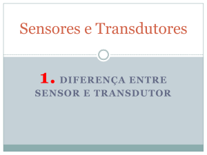 Sensores e Transdutores