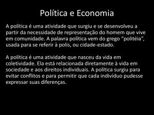 Política e Economia