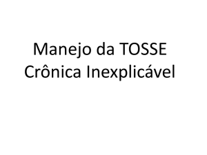 Manejo da tosse crônica inexplicável