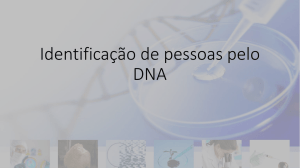 Identificação de pessoas pelo DNA